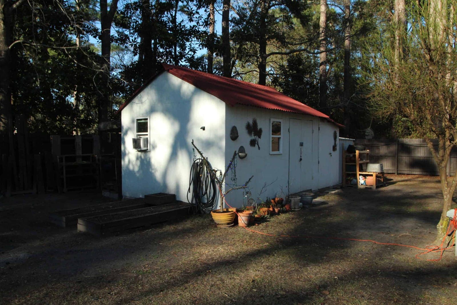 804 Battery Creek Road - Back yard