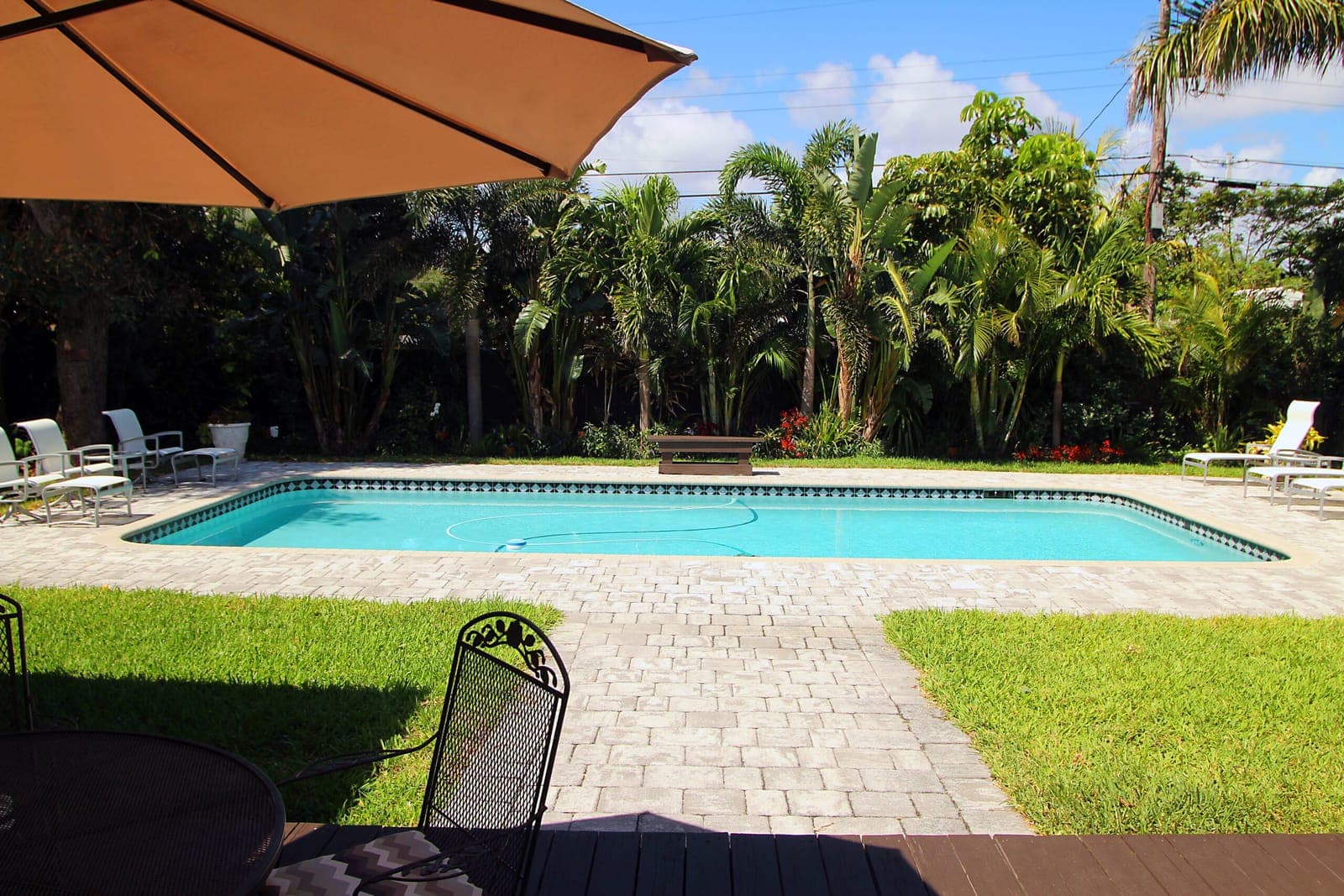 921 NE 27th Avenue - Pool, looking west
